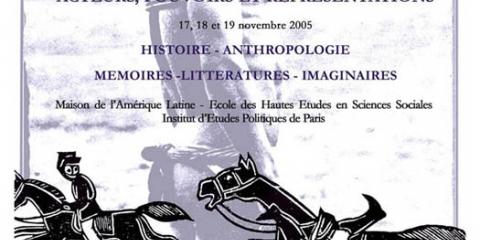 Affiche du colloque "Le Paraguay à l'ombre de ses guerres"